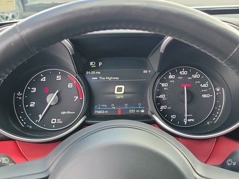 Used 2020 Alfa Romeo Giulia Ti w/ Active Blind Spot Package image 26