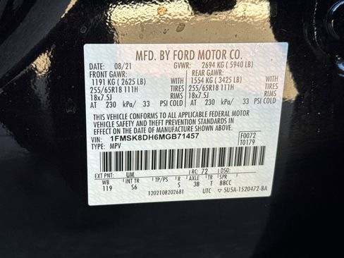 Used 2021 Ford Explorer XLT w/ Equipment Group 202A image 27