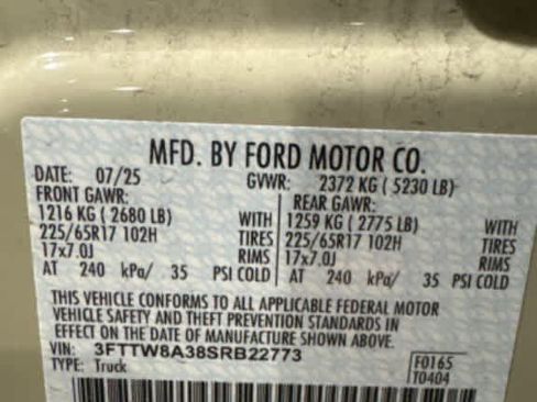 Used 2025 Ford Maverick XL FWD image 46
