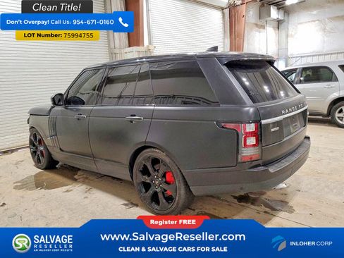 Used 2017 Land Rover Range Rover Autobiography AWD/4WD image 3