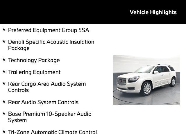 Used 2016 GMC Acadia Denali AWD/4WD image 5