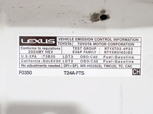 Certified 2024 Lexus TX 500h AWD w/ Technology Package image 29