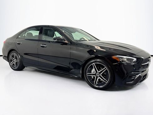 Certified 2025 Mercedes-Benz C 300 Sedan w/ AMG Line w/ Night Package image 3