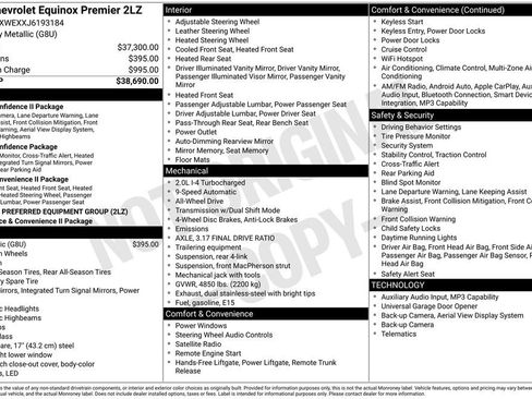 Used 2018 Chevrolet Equinox Premier AWD/4WD image 10