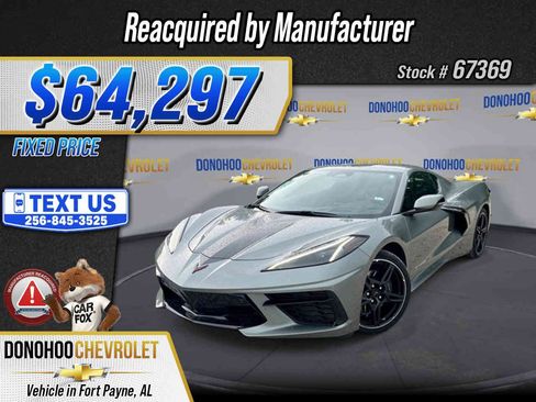 Used 2024 Chevrolet Corvette Stingray Preferred Cpe RWD image 1