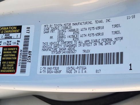 Used 2019 Toyota Tundra SR5 image 35