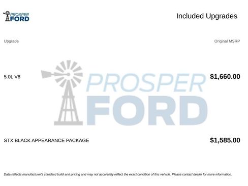 Used 2024 Ford F150 STX w/ STX Black Appearance Package RWD image 3