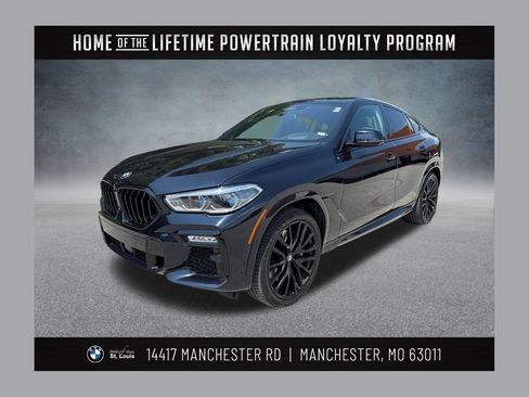 Used 2021 BMW X6 M50i w/ Executive Package AWD/4WD image 1