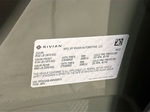 Used 2022 Rivian R1S Launch Edition image 37