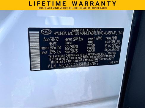 Used 2022 Hyundai Santa Fe SEL w/ Cargo Package AWD/4WD image 35