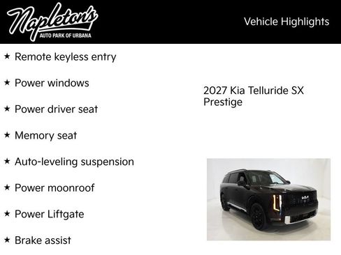 New 2027 Kia Telluride X-Line SX Prestige AWD/4WD image 16