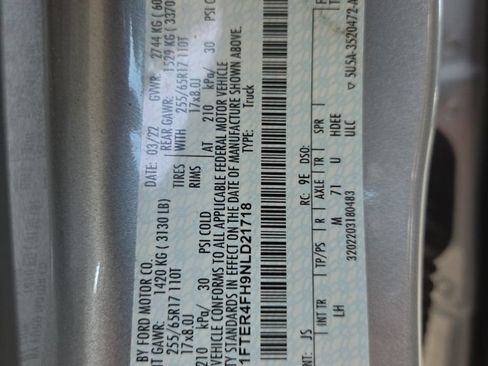 Used 2022 Ford Ranger XLT w/ Equipment Group 302A High AWD/4WD image 16