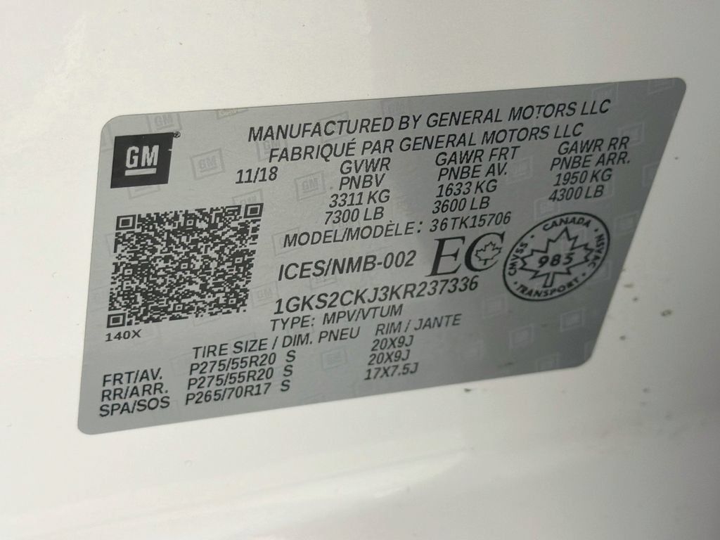 Used 2019 GMC Yukon Denali AWD/4WD image 32