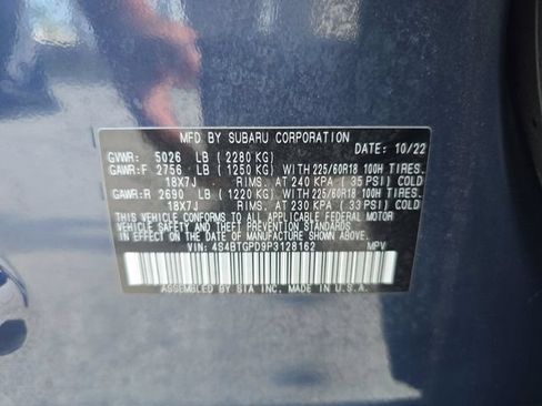 Used 2023 Subaru Outback Touring XT AWD/4WD image 7