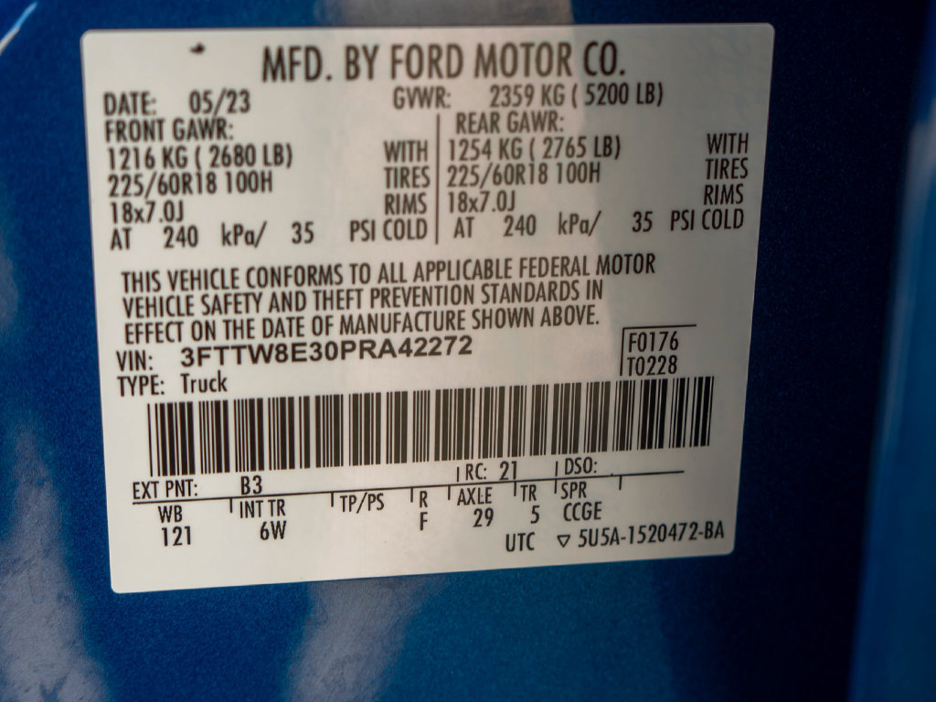 Used 2023 Ford Maverick Lariat w/ Lariat Luxury Package FWD image 38
