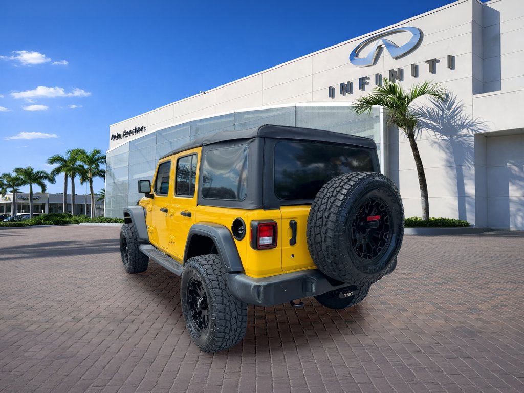 Used 2018 Jeep Wrangler Unlimited Sport S AWD/4WD image 5