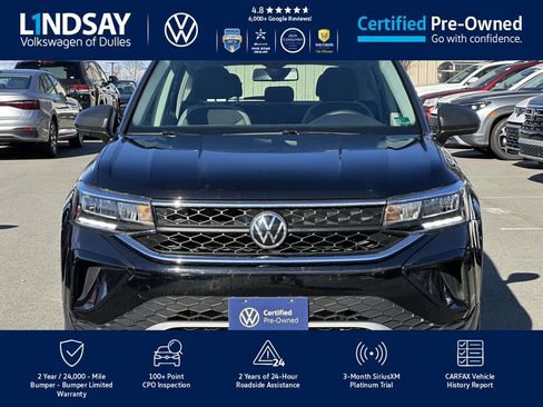 Certified 2022 Volkswagen Taos S w/ IQ Drive S Package image 2
