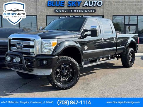 Used 2015 Ford F350 Platinum w/ FX4 Off-Road Package AWD/4WD image 1