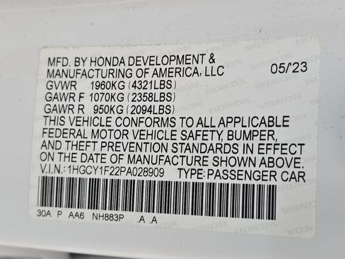 Used 2023 Honda Accord LX image 33