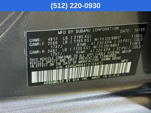 Certified 2026 Subaru Crosstrek 2.0i Premium image 41