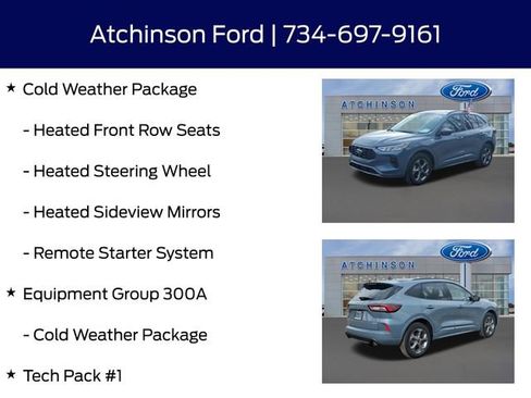 Certified 2024 Ford Escape ST-Line w/ Tech Pack #1 image 12