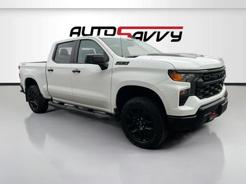 Used 2023 Chevrolet Silverado 1500 Custom Trail Boss w/ LPO, Dark Essentials Package AWD/4WD image 1