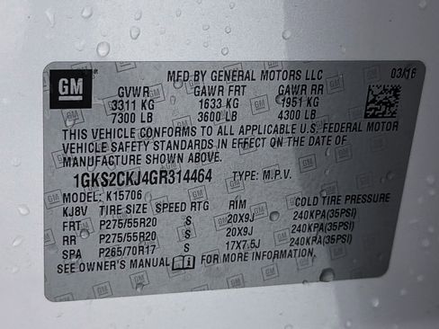 Used 2016 GMC Yukon Denali w/ Open Road Package image 30