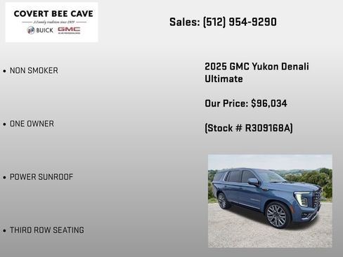 Certified 2025 GMC Yukon Denali Ultimate AWD/4WD image 12