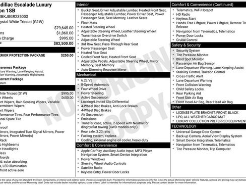 Used 2016 Cadillac Escalade Luxury image 47