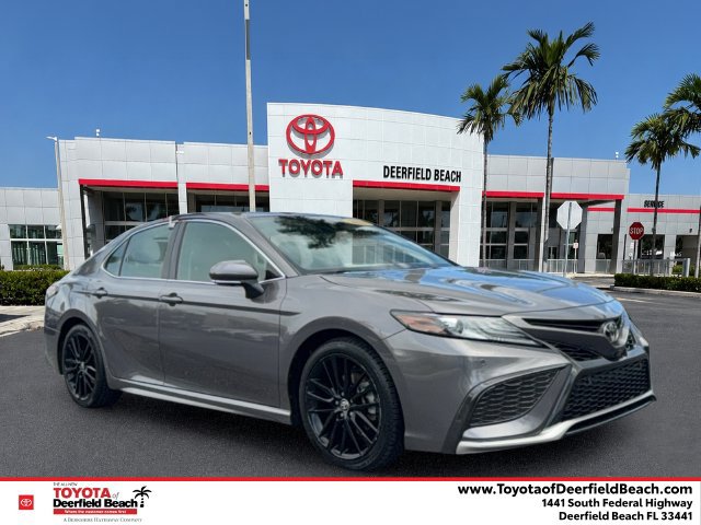 Certified 2022 Toyota Camry XSE w/ Navigation Package FWD image 1