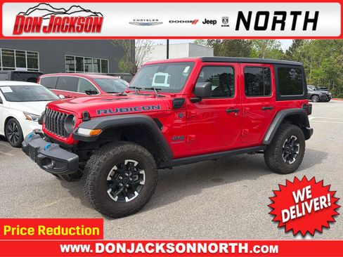 Used 2025 Jeep Wrangler Unlimited Rubicon 4xe w/ Convenience Group AWD/4WD image 1