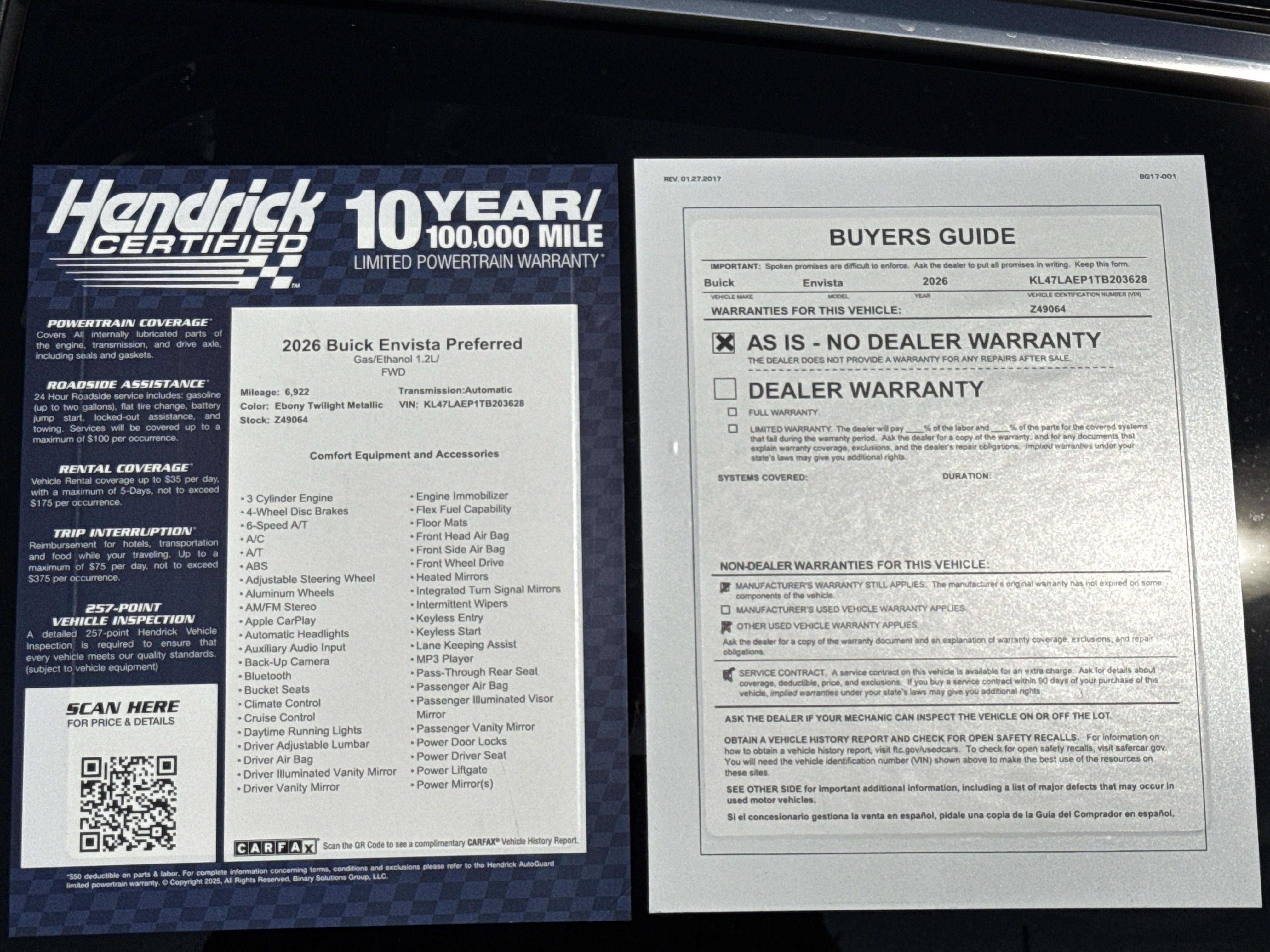 Used 2026 Buick Envista Preferred w/ Convenience I Package FWD image 34