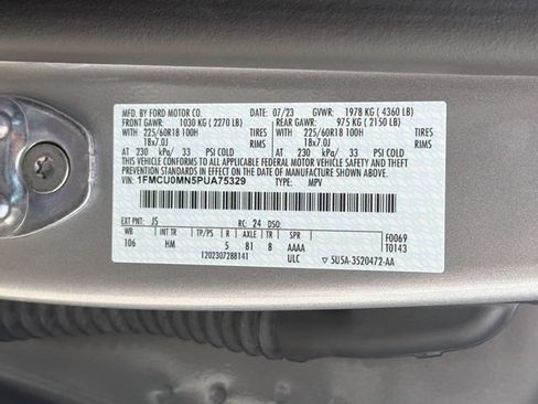 Used 2023 Ford Escape ST-Line w/ Tech Pack #1 FWD image 42
