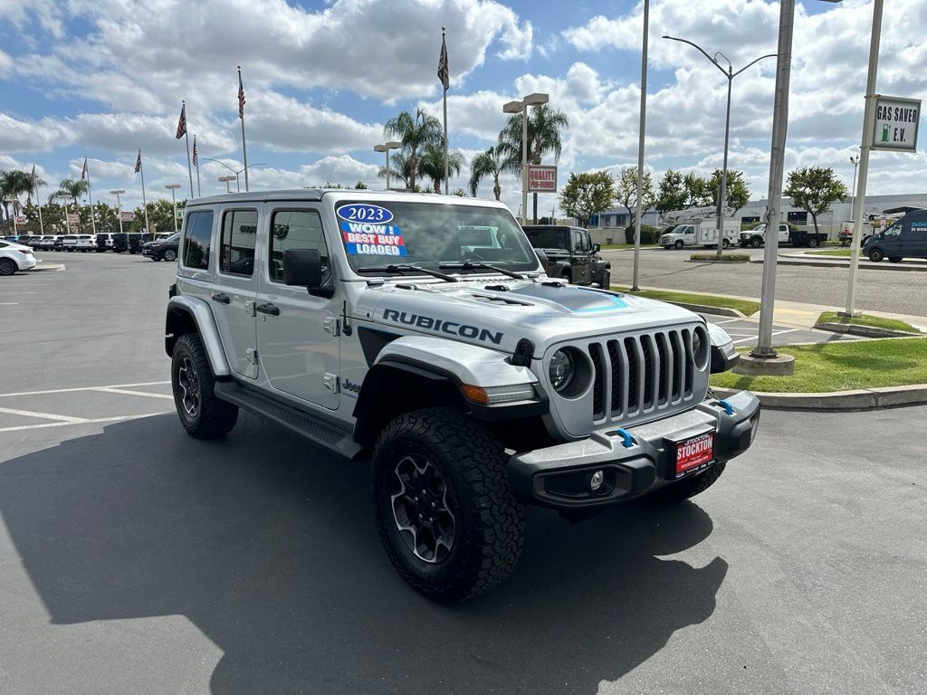 Used 2023 Jeep Wrangler Unlimited Rubicon 4xe AWD/4WD image 4