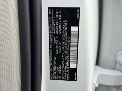 New 2026 Volvo XC90 T8 Ultra w/ Protection Package Premier image 27