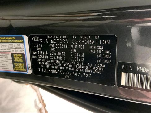Used 2018 Kia Sedona SX FWD image 31