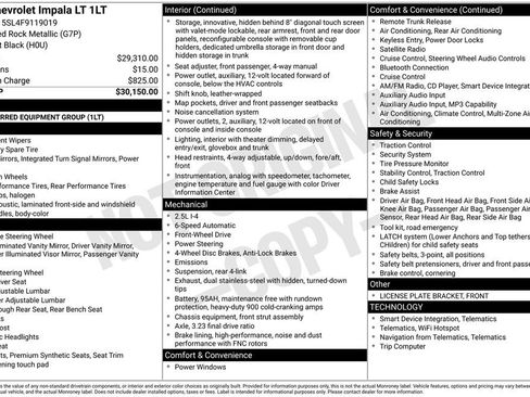 Used 2015 Chevrolet Impala LT image 14