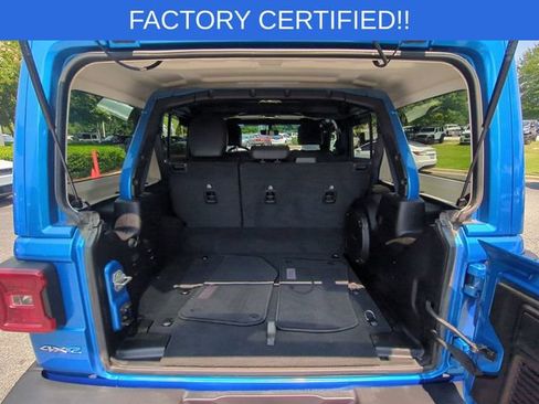 Certified 2021 Jeep Wrangler Unlimited Sahara w/ Cold Weather Group AWD/4WD image 31