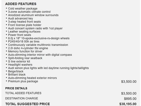 Used 2014 Audi A4 2.0T Premium Plus w/ Premium Plus Package image 30