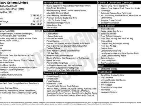 Used 2023 Subaru Solterra AWD image 6