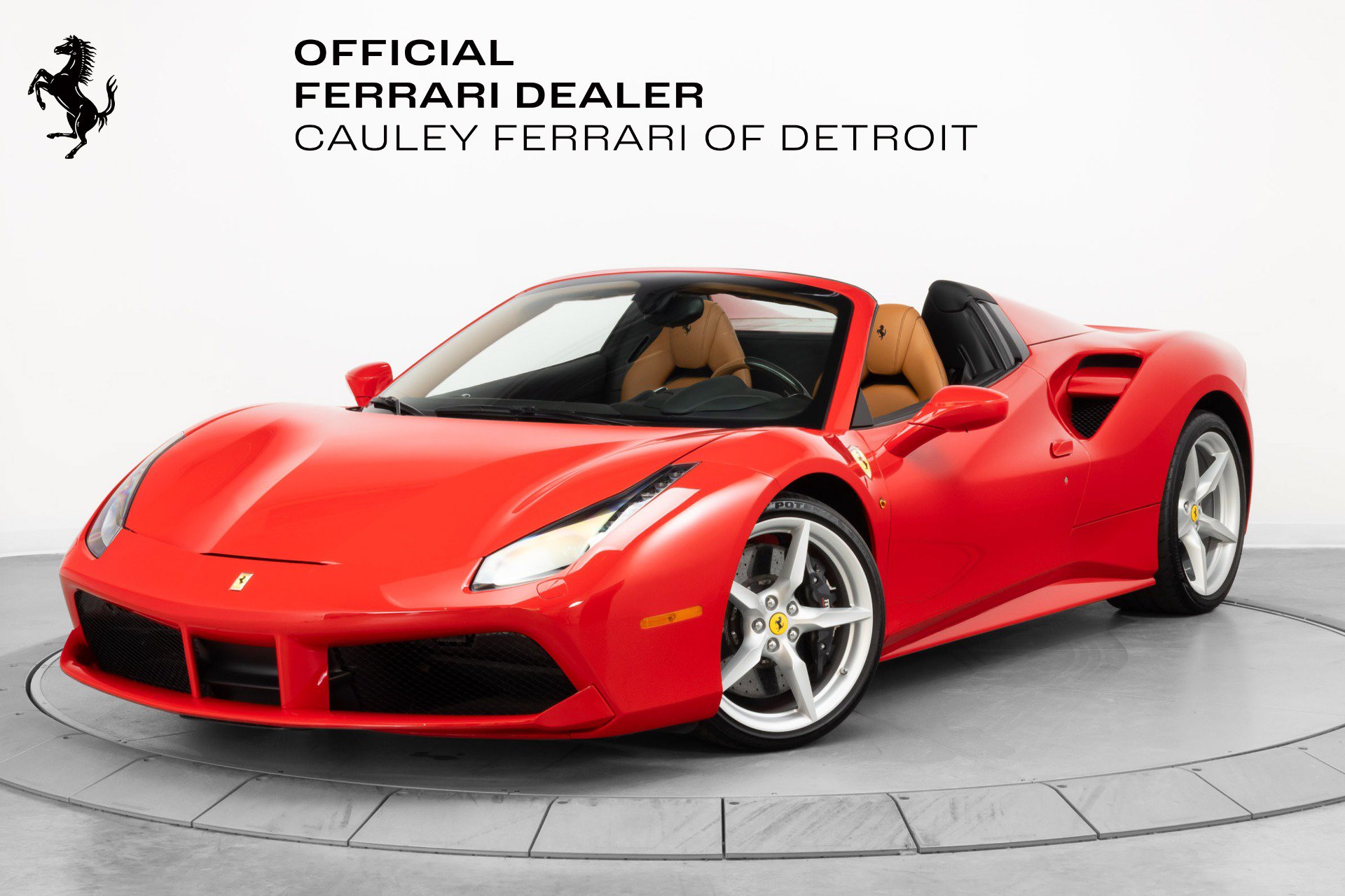 Certified 2019 Ferrari 488 Spider RWD image 1