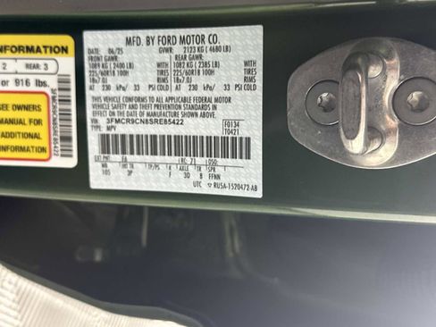 Used 2025 Ford Bronco Sport Outer Banks w/ Outer Banks Tech Package+ image 38