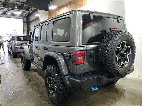 Used 2021 Jeep Wrangler Unlimited Rubicon 4xe w/ Steel Bumper Group AWD/4WD image 4
