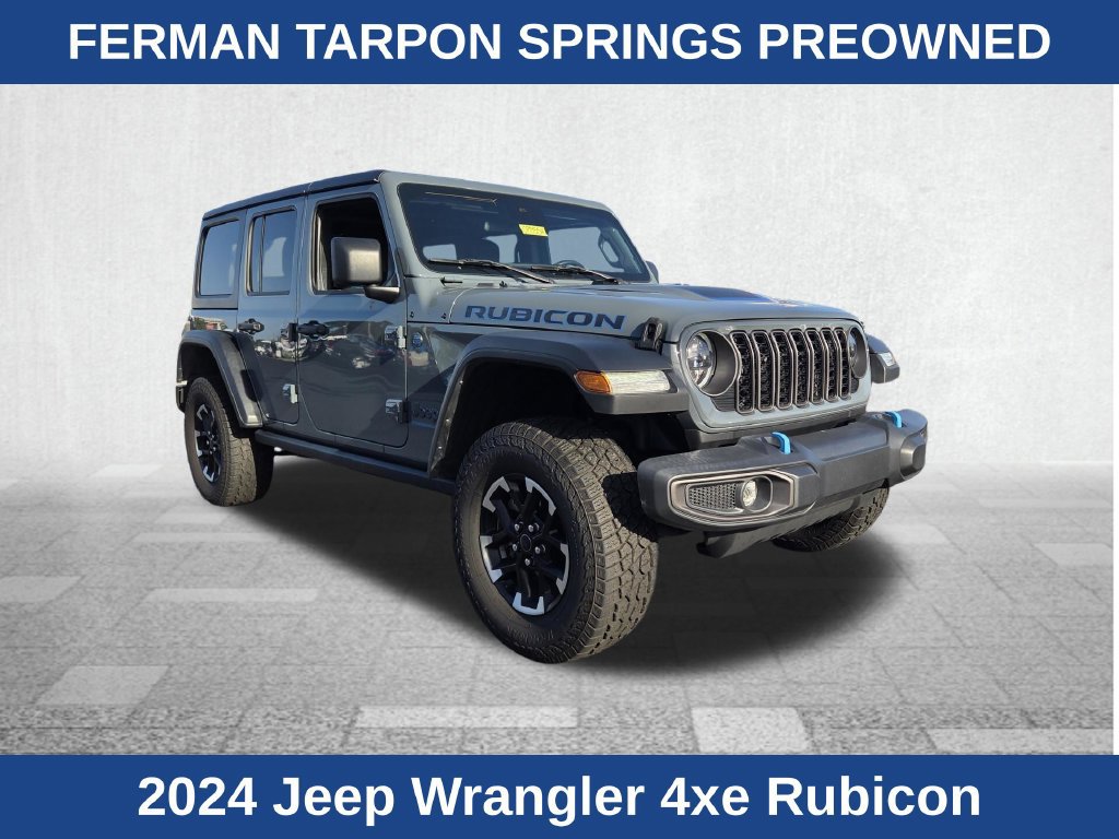 Used 2024 Jeep Wrangler Unlimited Rubicon 4xe AWD/4WD image 1