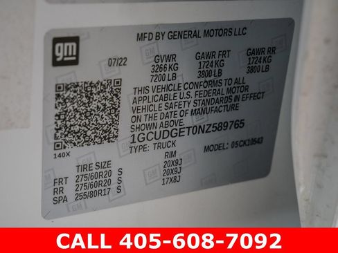 Used 2022 Chevrolet Silverado 1500 LTZ w/ LTZ Premium Package AWD/4WD image 41
