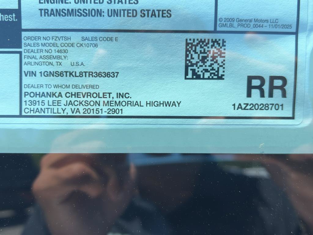 New 2026 Chevrolet Tahoe High Country w/ Sun And Tow Package AWD/4WD image 43