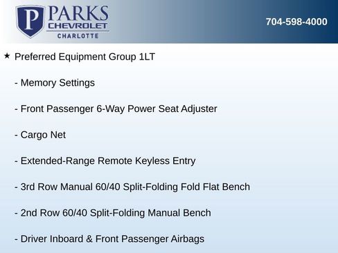 Used 2020 Chevrolet Tahoe LT w/ Luxury Package image 7