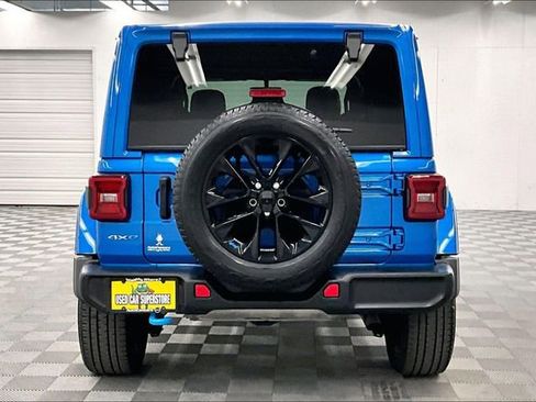 Used 2022 Jeep Wrangler Unlimited Sahara 4xe w/ Cold Weather Group image 5