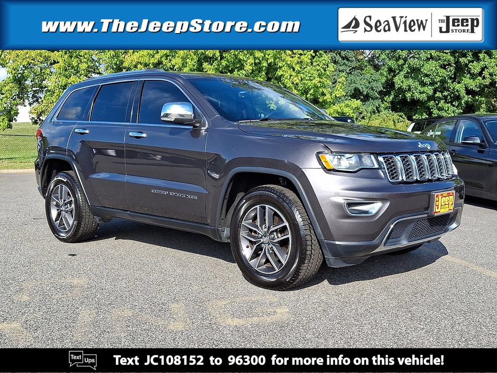 Certified 2018 Jeep Grand Cherokee Limited AWD/4WD image 1