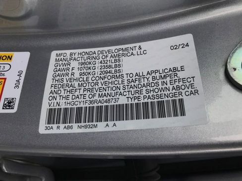 Used 2024 Honda Accord EX image 23